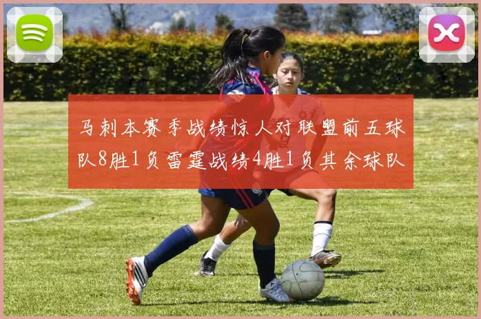 马刺本赛季战绩惊人对联盟前五球队8胜1负雷霆战绩4胜1负其余球队全胜